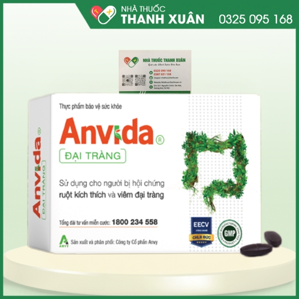 ANVIDA Đại tràng - Hỗ trợ tăng cường tiêu hóa